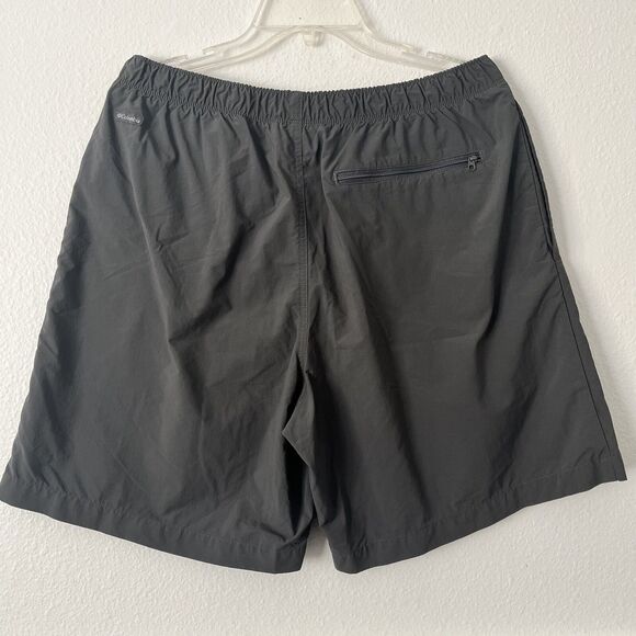 Columbia Omni-Shade Shorts Size M Gray Lined Outdoor Hiking Swimming Trunk - Picture 3 of 9